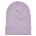 Heavy lilac long cap