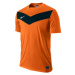 Pánsky futbalový dres Victory - Nike černá/oranž. pruh