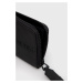Kožená peňaženka Karl Lagerfeld pánsky, čierna farba