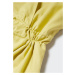 MANGO Letné šaty 'Tulipa'  žltá