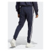 Adidas Teplákové nohavice Essentials French Terry Tapered Cuff 3-Stripes Joggers IC9406 Modrá Re