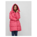 VILA Zimný kabát 'Tatee'  ružová