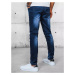 Tmavomodré pánske džínsové nohavice UX3941