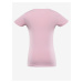 Ružové dámske tričko ALPINE PRO Norda