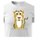 Detské tričko s potlačou leoparda - detské tričko pre milovníkov zvierat