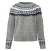 esmara® Dámsky pletený pulóver (sivá)