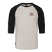 HORSEFEATHERS Tričko Bronco Raglan - cement GRAY