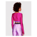 Versace Jeans Couture Blúzka 73HAH218 Ružová Slim Fit