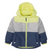 lupilu® Chlapčenská lyžiarska bunda (námornícka modrá/sivá/limetková)