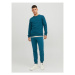 Jack&Jones Mikina Star 12208182 Modrá Relaxed Fit