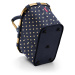 Nákupný košík Reisenthel Carrybag Frame Metallic dots blue