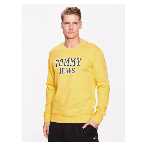 Tommy Jeans Mikina Entry Graphic DM0DM16366 Žltá Regular Fit Tommy Hilfiger