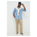 Bavlnená košeľa Polo Ralph Lauren pánska, regular, s klasickým golierom