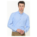 G682 DEWBERRY MEN'S SHIRT-LIGHT BLUE