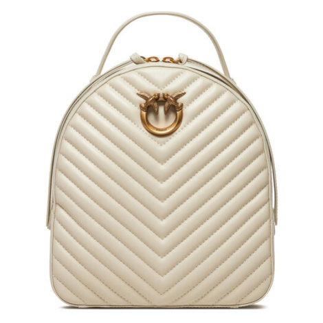 Pinko Ruksak Love Click Classic Backpack . PE 24 PLTT 102530 A1J2 Écru