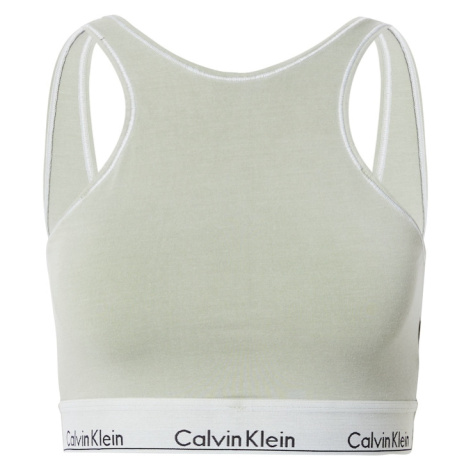 Calvin Klein Underwear Podprsenka  svetlosivá / čierna / biela
