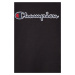Detská bavlnená košeľa s dlhým rukávom Champion 404233 čierna farba