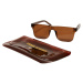 Honolulu sunglasses with case brown