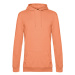 B&amp;C Unisex mikina WU03W Melon Orange