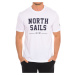 North Sails  9024060-101  Tričká s krátkym rukávom Biela