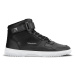 Barefoot tenisky Barebarics Zing - High Top - Black & White - Leather