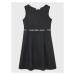Calvin Klein Jeans Každodenné šaty Logo Tape IG0IG01960 Čierna Regular Fit