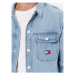 Tommy Jeans džínsová košeľa Essential DM0DM18328 Modrá Relaxed Fit