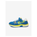 Yellow-blue children's sneakers with suede details Replay - Girls