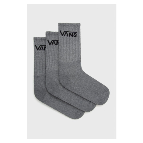 Ponožky Vans VN000XRZHTG1-grey, pánske, šedá farba