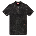 Polokošeľa Diesel T-Smith-Zip Polo Shirt Čierna