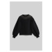 Mikina Karl Lagerfeld Fan Lace Sweatshirt Čierna