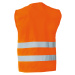 Printwear Reflexná bezpečnostná vesta X217 Signal Orange