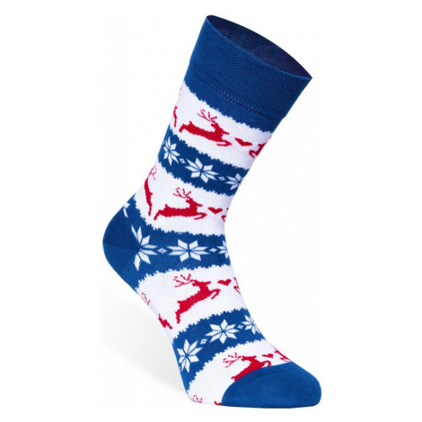 Modro-biele ponožky Nordic Slippsy