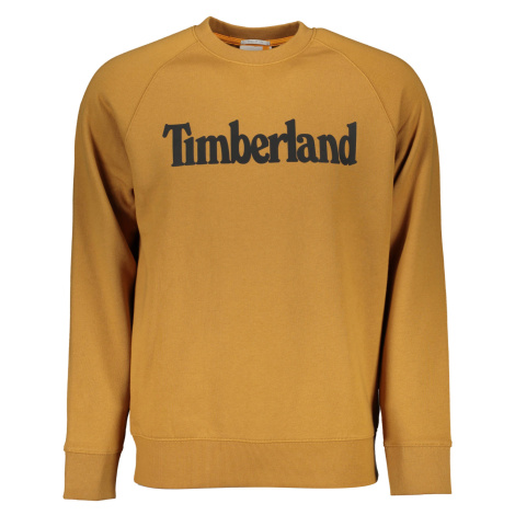 TIMBERLAND MEN'S BROWN ZIPLESS SWEATSHIRT