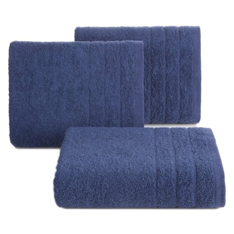 Eurofirany Unisex's Towel 424159 Navy Blue