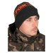 Fox čiapka collection beanie hat black orange