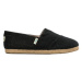 Paez  Raw Classic W - Days Sparks Charcoal  Espadrilky Čierna