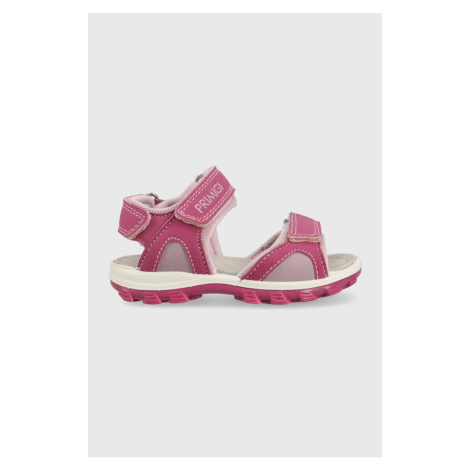 Detské sandále Primigi fialová farba