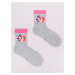 Yoclub Dievčenské ponožky Wake up 3-Pack SKA-0157G-A800 Multicolour