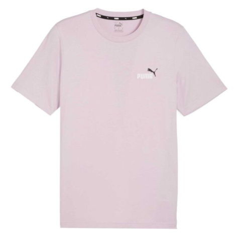 Puma ESS+2 COL SMALL LOGO TEE Pánske tričko, ružová, veľkosť