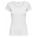 ONLY Dámske tričko ONLLIVE LOVE LIFE Tight Fit 15205059 White XL