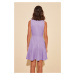 Trendyol Purple Zipper Detailed Dress Lilac