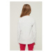 Trendyol White Ribbed Embroidery Girl Knitted Blouse
