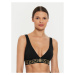 Versace Podprsenka Bralette AUD01047 1A10011 Čierna