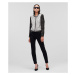 Bunda Karl Lagerfeld Bi-Colour Boucle Jacket Black/White Boucle