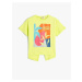 Koton Girls' T-shirt Green 3skg10428ak