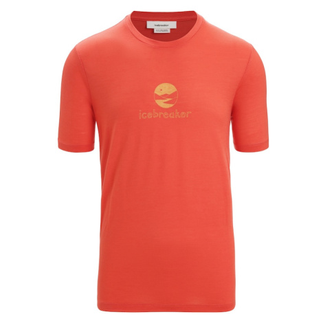ICEBREAKER Funkčné tričko 'Tech Lite II'  žltá / oranžovo červená Icebreaker Merino