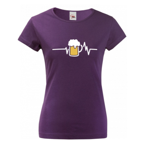 Dámské tričko s potiskem pivo pro každou příležitost