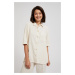 Women's linen shirt MOODO - light beige