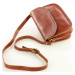 MARCO MAZZINI Camel elegantná crossbody kabelka (L255b)